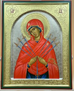 Богородица «Семистрельная» Образец 14 Мурманск